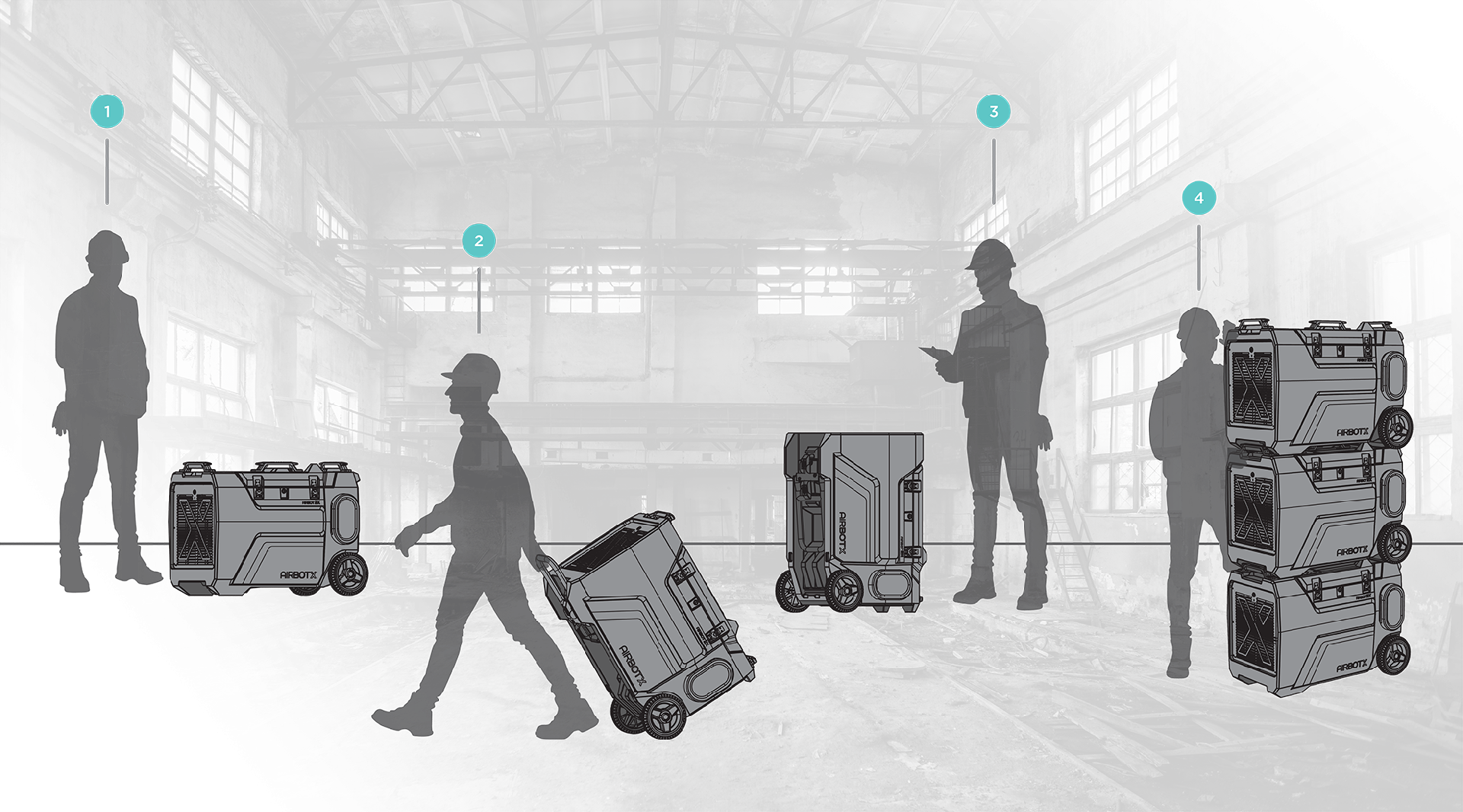 便携式空气净化器外观设计案例图片