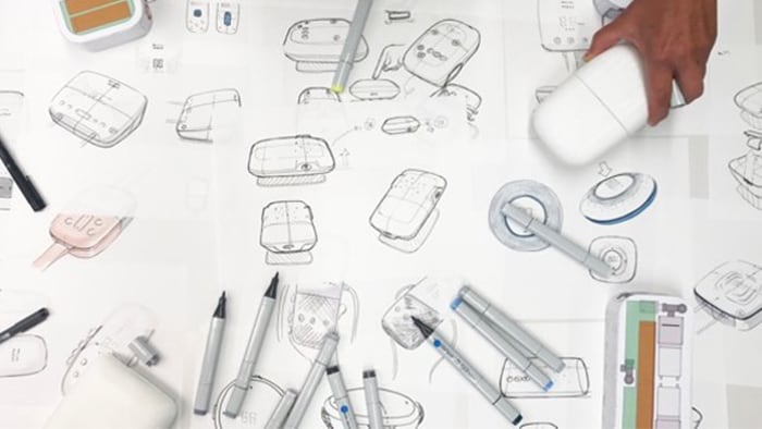 母乳吸奶器外观设计案例图片