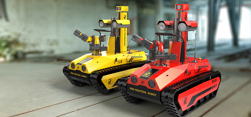 消防机器人工业设计|灭火工业机器人发展趋势