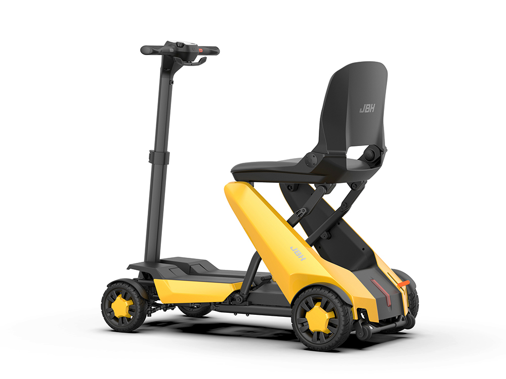 深圳工业设计公司_电动折叠代步车产品设计_电动折叠代步车外观结构设计