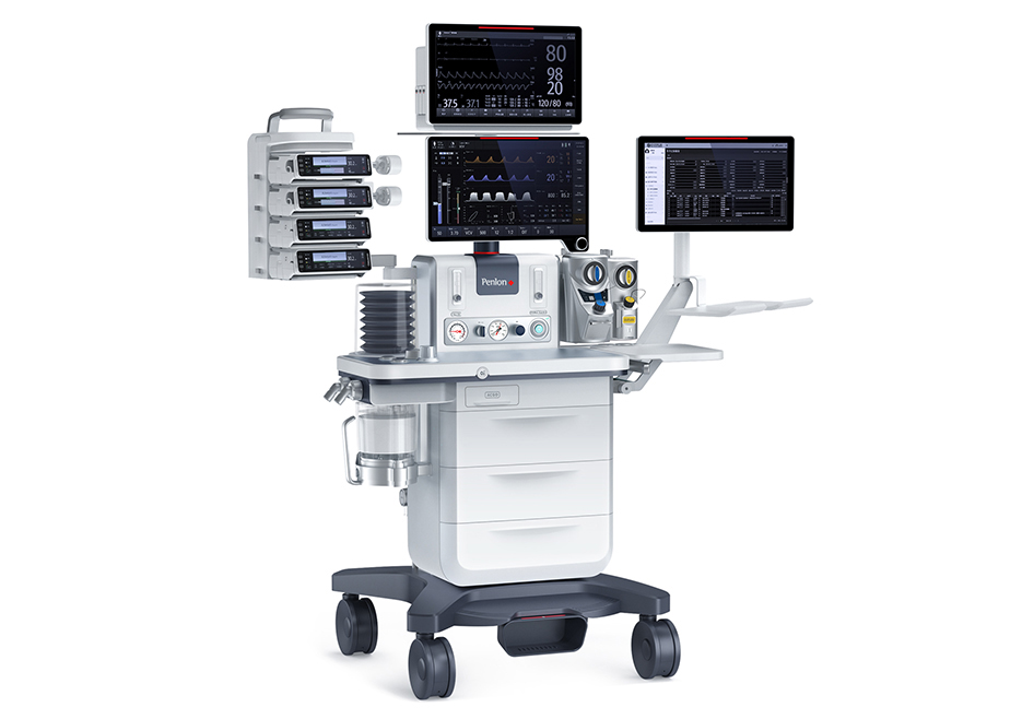 先进的麻醉医疗台车设计-医疗器械设计领域的杰作